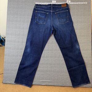 Lucky Brand Men's Jeans Dark Wash Denim Straight Fit Size 38x34